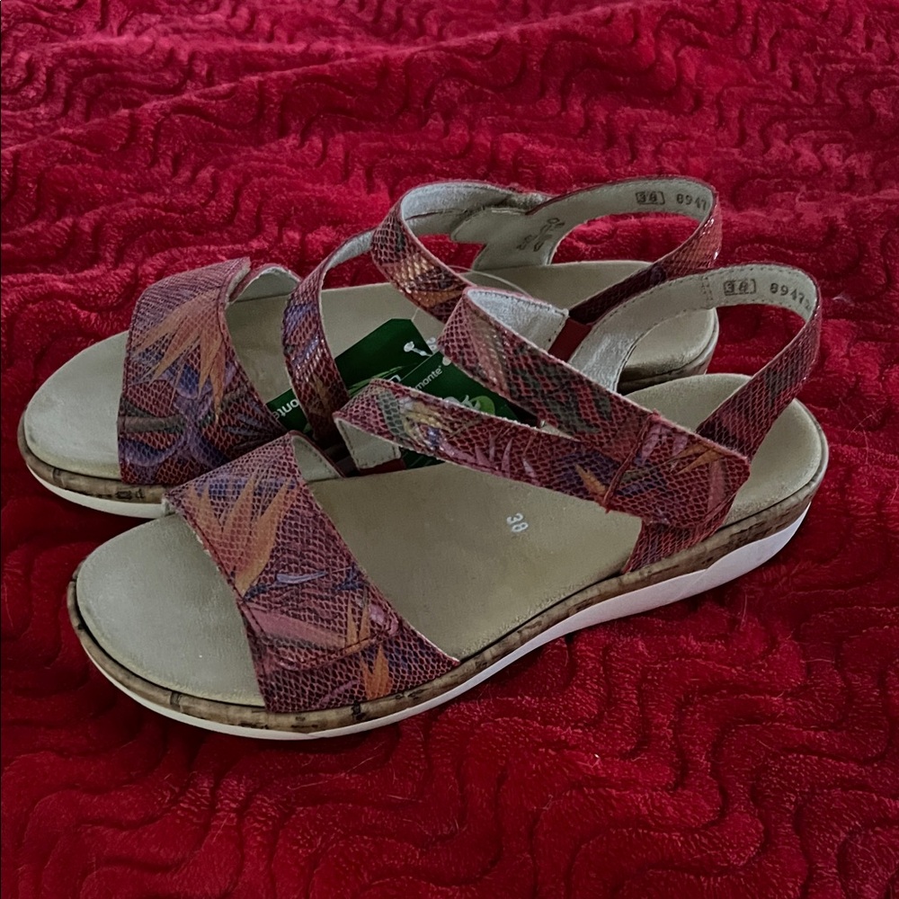 Remonte Multicolor Strappy Sandals NWT